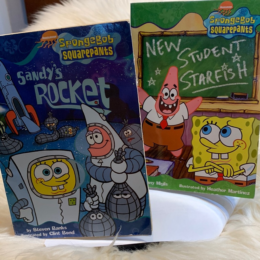🔥4/$25🔥SpongeBob SquarePants chapter books